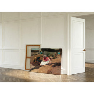 Componiendo la Red - Joaquín Sorolla | Reproduction Tableau Décoration murale affiche copie