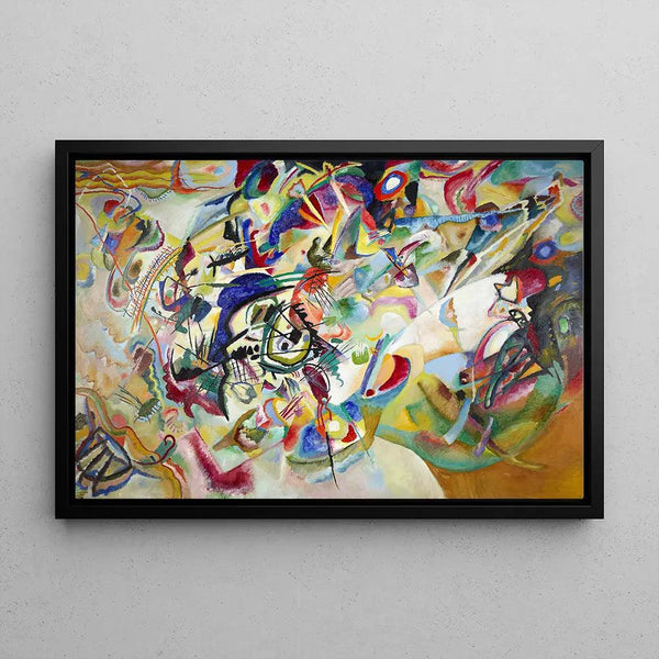 Reproduktion des Gemäldes Composition VII - Wassily Kandinsky