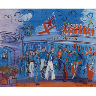 D'après Constantin Guys - Raoul Dufy | Reproduction Tableau Décoration murale affiche copie