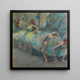 Danseurs de ballet dans les coulisses - Edgar Degas