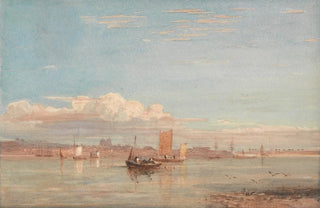 David Cox - Greenwich Hospital from Woolwich Reach.webp