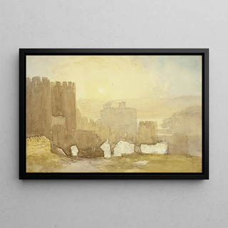 David Cox - Sunrise Conway Castle.webp