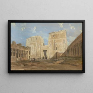 David Roberts - Entrance to the Temple of Isis Philae.webp