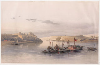 David Roberts - General view of Esouan sic and the Island of Elephantine.webp