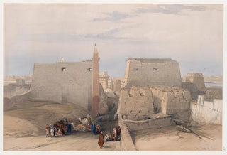 David Roberts - Grand entrance to the Temple of Luxor.webp
