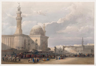 David Roberts - Mosque of Sultan Hassan from the Great Square of the Rumeyleh.webp