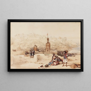 David Roberts - The Citadel Of Tangier Morocco.webp