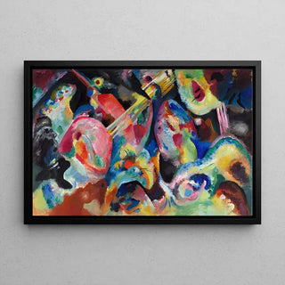 Déluge Improvisé - Wassily Kandinsky | Reproduction Tableau Décoration murale affiche copie