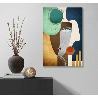 Dialogues Visuels | Collage | Reproduction Tableau Décoration murale affiche copie