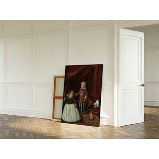 Don Baltasar Carlos avec un nain - Diego Velazquez | Reproduction Tableau Décoration murale affiche copie