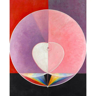 Doves No. 2 - Hilma af Klint | Reproduction Tableau Décoration murale affiche copie