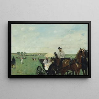 Edgar Degas - At The Races In The Countryside.webp