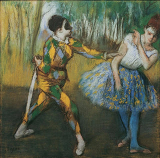 Edgar Degas - Harlekin Und Colombine.webp
