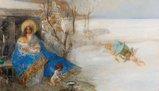 Eduard Veith - Madonna And Child Surrounded By Angels.webp