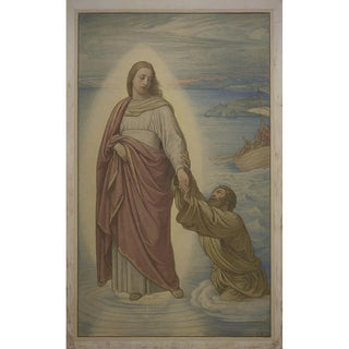 Eduard von Steinle - Christi Rettung des sinkenden Petrus.webp