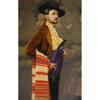 Edward Oku - Selfportrait in a Spanish costume.webp
