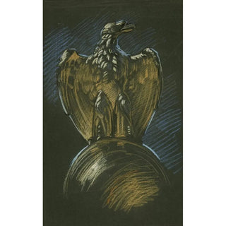 Edwin Austin Abbey - Study for the eagle column decoration in Apotheosis of Pennsylvania mural at the state capitol building in Harrisburg Pennsylvania.webp