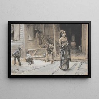 Edwin Austin Abbey - With Pride Upon Her Brow.webp