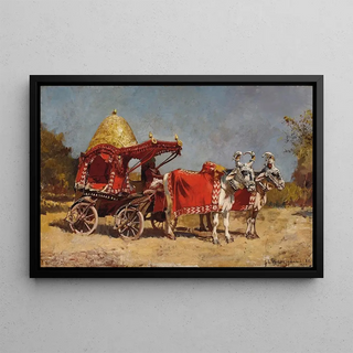 Edwin Lord Weeks - Native Gharry or Cart.webp