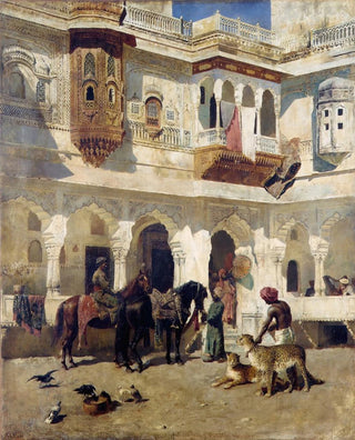 Edwin Lord Weeks - The Rajah Starting on a Hunt.webp