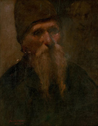 Elemr HalszHradil - Portrait of an Old Man.webp