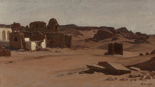 Elihu Vedder - Modern Tombs Aswan Egypt.webp