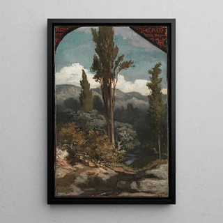 Elihu Vedder - Three Trees Italy.webp