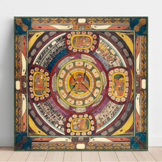 En cinq variations, ma modeste personne, le voyageur en Afrique, Saint Adolf II - Adolf Wölfli | Reproduction Tableau Décoration murale affiche copie