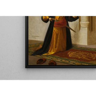 En prière - Jean-Léon Gérôme | Reproduction Tableau Décoration murale affiche copie