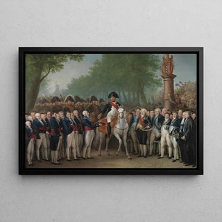 Entrée de Napoléon à Amsterdam - Mattheus Ignatius van Bree | Reproduction Tableau Décoration murale affiche copie