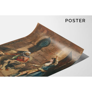 Épisode du Corsaire de Lord Byron - Eugène Delacroix | Reproduction Tableau Décoration murale affiche copie