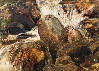 Ernst Josephson - Waterfall Study Eggedal.webp