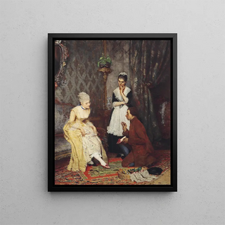 Eugen von Blaas - Der perfekte Schuh.webp