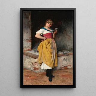 Eugen von Blaas - Good news.webp