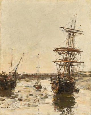 Eugne Boudin - Avantport de Trouville.webp