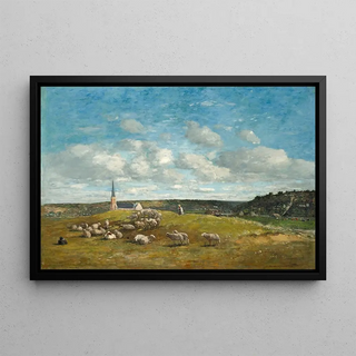 Eugne Boudin - Paysage aux environs de Deauville.webp