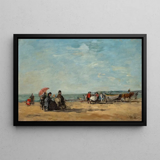 Eugne Boudin - Scne de plage (Case Conflict).webp