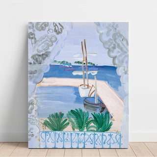Fenêtre ouverte à Golfe-Juan - Raoul Dufy | Reproduction Tableau Décoration murale affiche copie