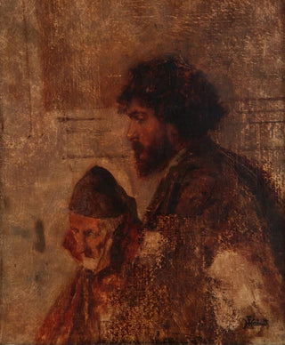 Ferdinand Heilbuth - Study of a head.webp