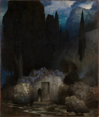 Ferdinand Keller - Bcklins Grab.webp