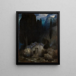 Ferdinand Keller - Bcklins Grab.webp