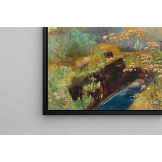 Fin de l'été sur la lande de Salzbourg près d'Untersberg - Marie Egner | Reproduction Tableau Décoration murale affiche copie