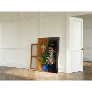 Fleurs dans un Vase - Moïse Kisling | Reproduction Tableau Décoration murale affiche copie