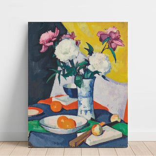 Fleurs et fruits - Samuel John Peploe | Reproduction Tableau Décoration murale affiche copie