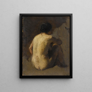 Flix Ziem - Femme nue assise vue de dos.webp