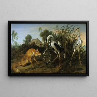 Frans Snyders - The Fox Visiting the Heron.webp