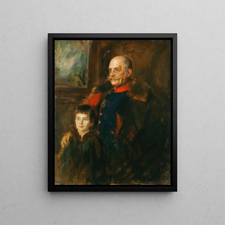 Franz von Lenbach - General von Hartmann und Sohn Hermann.webp