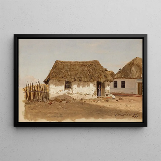 Frederic Edwin Church - Colombia Barranquilla Two Houses.webp