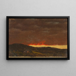 Frederic Edwin Church - Landscape sunset.webp