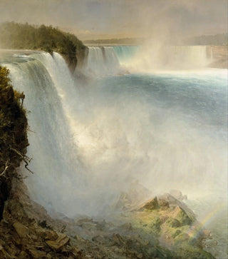 Frederic Edwin Church - Niagara Falls from the American Side.webp